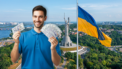 SEND MONEY TO UKRAINE – TO A BANK AND CASH-TO-HOME IN 3 CURRENCIES!