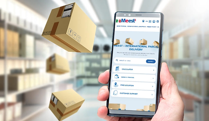 Meest Italy is launching a new online portal for sending parcels!
