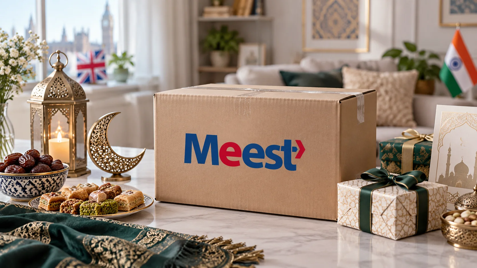 What Is the Best Way to Send Eid al-Fitr Gifts to India from the UK?