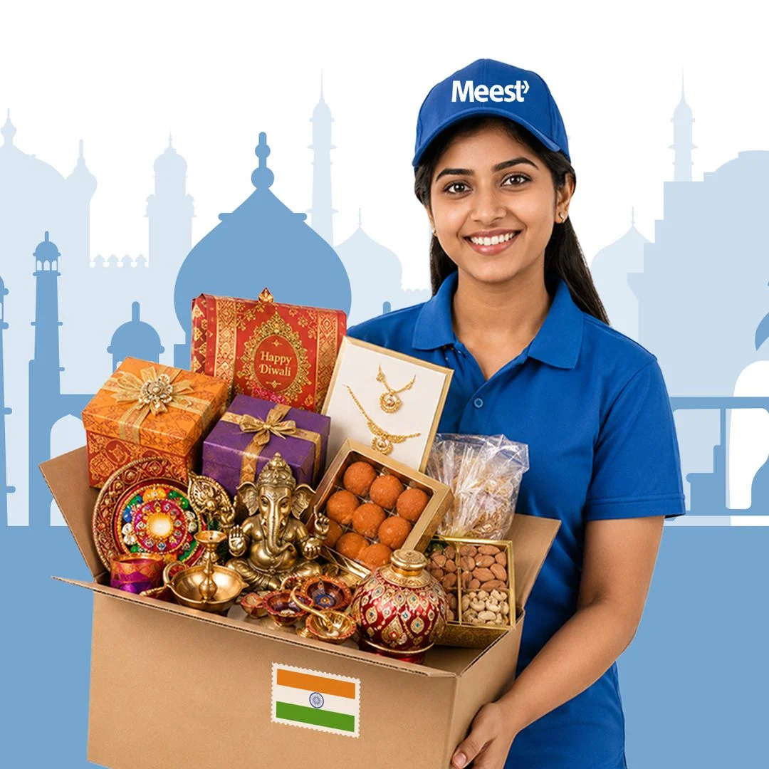 DIWALI SPECIAL: ЗАОЩАДЖУЙТЕ &pound;5 НА ПОСИЛЦІ ДО ІНДІЇ 🪔