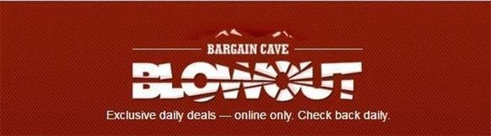 Щоденні розпродажі на cabelas.com, знижки на товари для активного відпочинку до 50%.