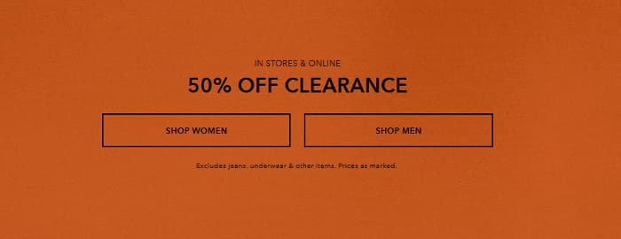 Великий розпродаж від відомого бренду American Eagle, знижки до 50% тільки на ae.com!